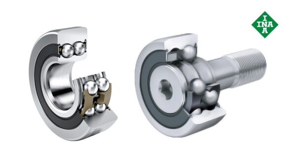 Track rollers, backup rollers and cam rollers